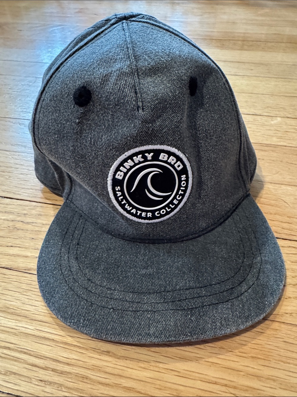 Saltwater Collection  Gray Snapback Hat